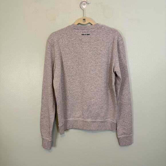 Italia Independent Sweatshirt Mens Medium Gray Melange Crew Neck Pullover NWT - Picture 2 of 9